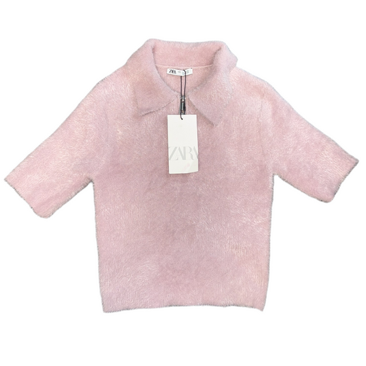 NWT Short sleeve sweater by Zara size 14-16 (S)