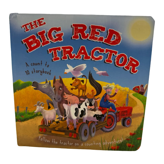 The Big Red Tractor board book