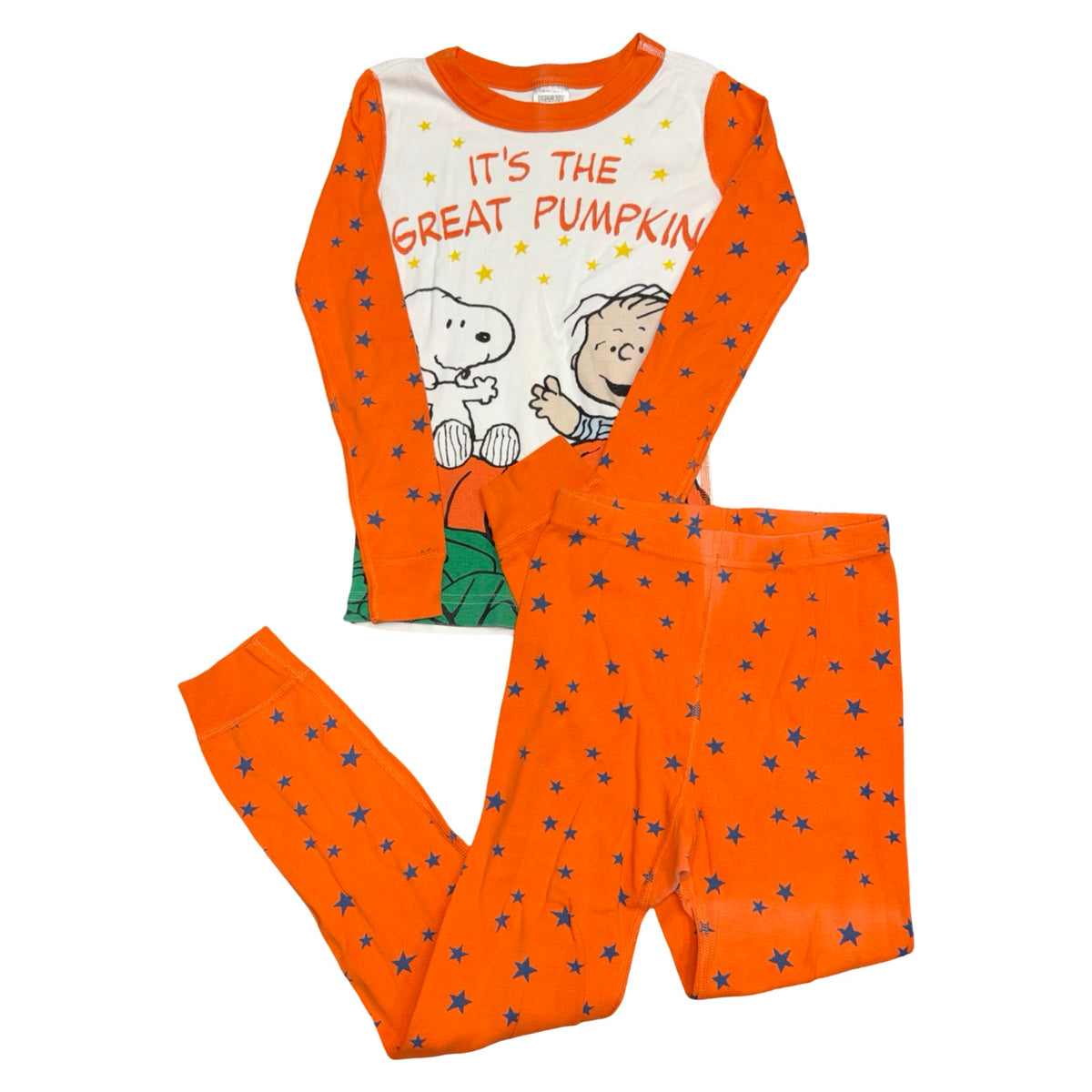 2 Piece Halloweeen pajama set by Hanna Andersson X Peanuts size 6-7