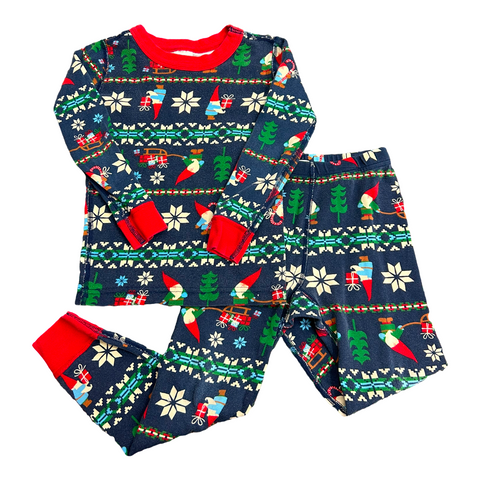 2 Piece holiday pajama set by Hanna Andersson size 5