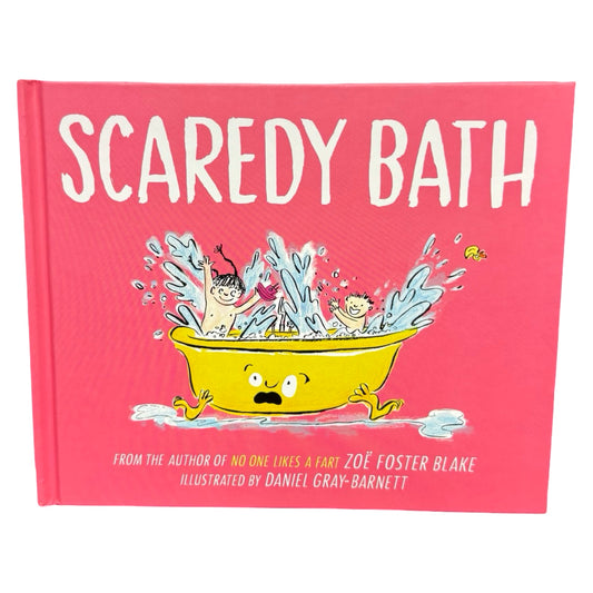 Scaredy Bath book