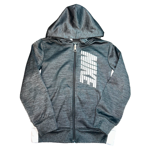 Zip-up hoodie by Nike size 7