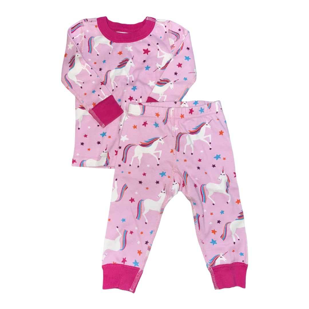 2 Piece pajama set by Hanna Andersson size 6-12m