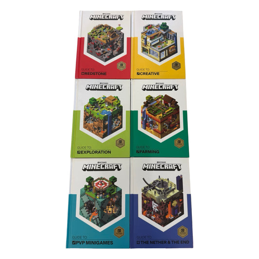 Minecraft ‘Guide To:’ 6pc book set