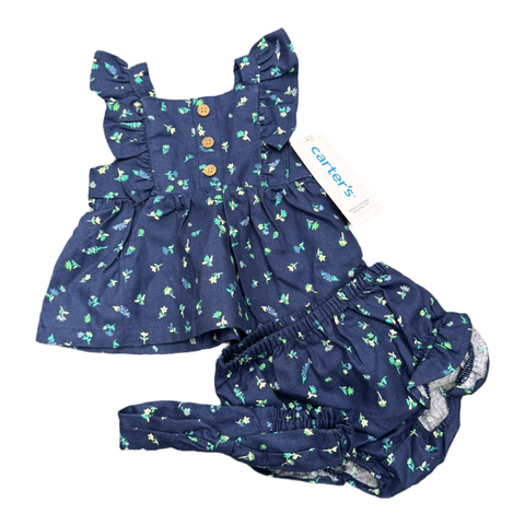 NWT 3 piece set by Carters size NB