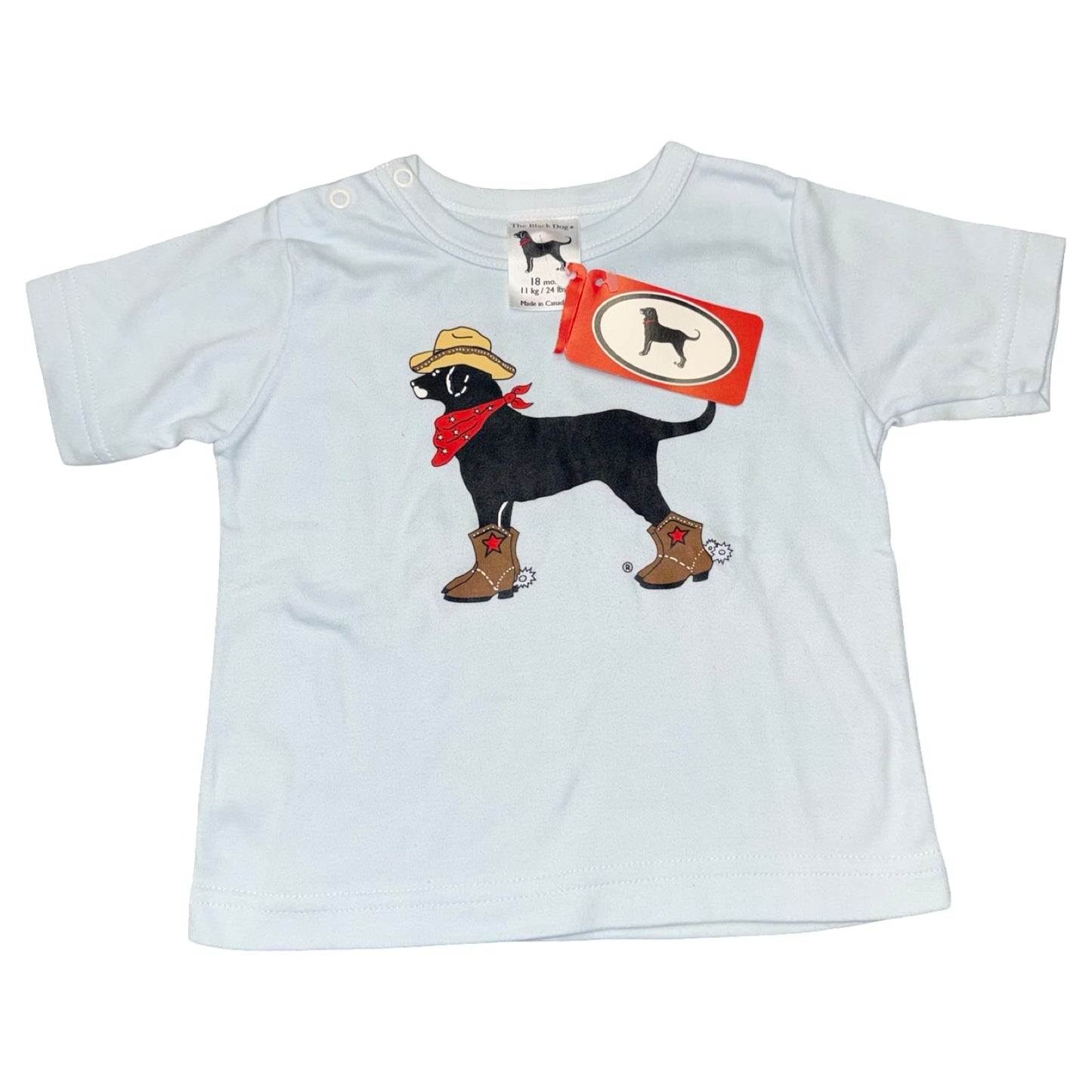 NWT Short sleeve by The Black Dog size 18m