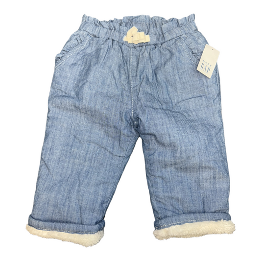 NWT Lined pants by Gap size 6-12m