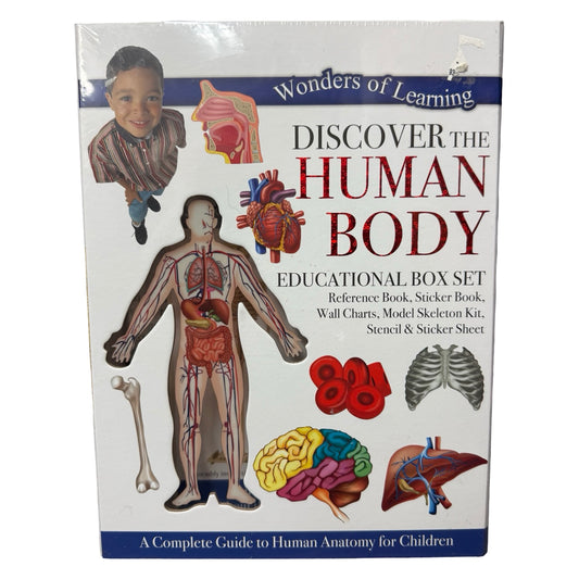NWT Discover the Human Body Educational Box Set