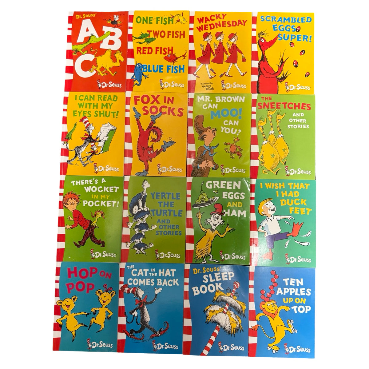 16piece Dr.Seuss book set