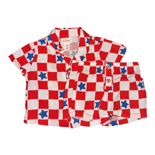 2 Piece holiday set by Cat and Jack size 0-3m