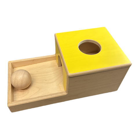 Lovevery ball drop wooden box