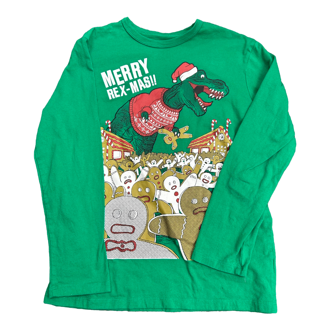 Long sleeve holiday shirt by Place size 10-12