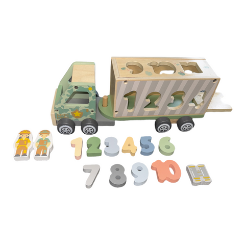 Montessori Number Truck