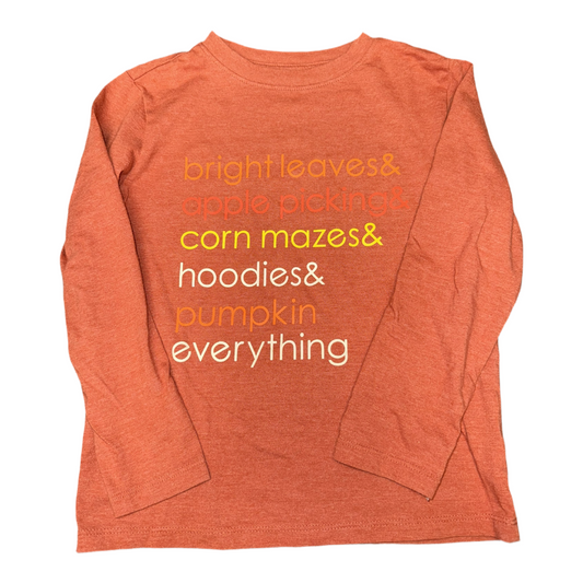 Holiday long sleeve by Cat and Jack size 4-5