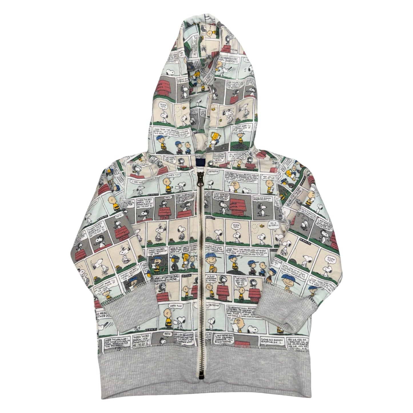 Zip-up hoodie by Gap X Peanuts size 3
