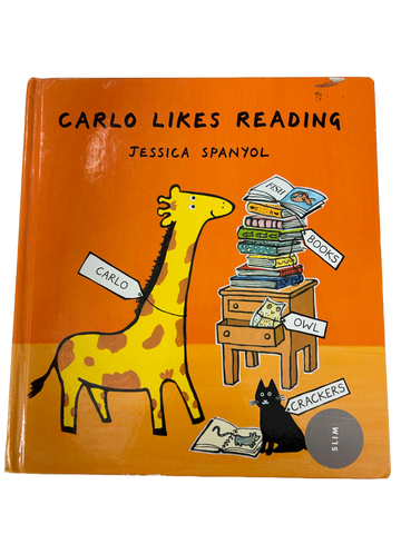 Carlo Likes Reading by Jessica Spanyol