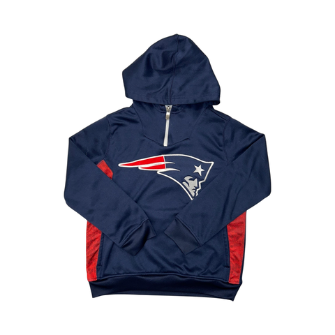 Patriots hoodie size 8