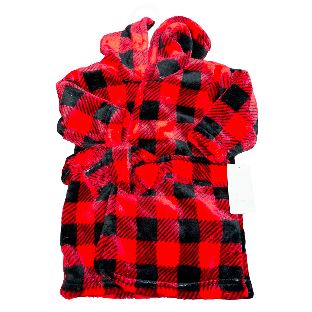 NWT Hooded bathrobe by Hudson Baby size 0-9m