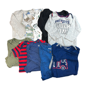 10 Piece miscellaneous onesies 18m boy