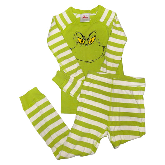 2 Piece pajama set by Hanna Andersson X The Grinch size 5