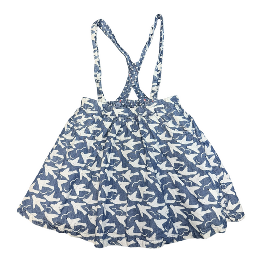 Overall skirt by Mini Boden size 5-6
