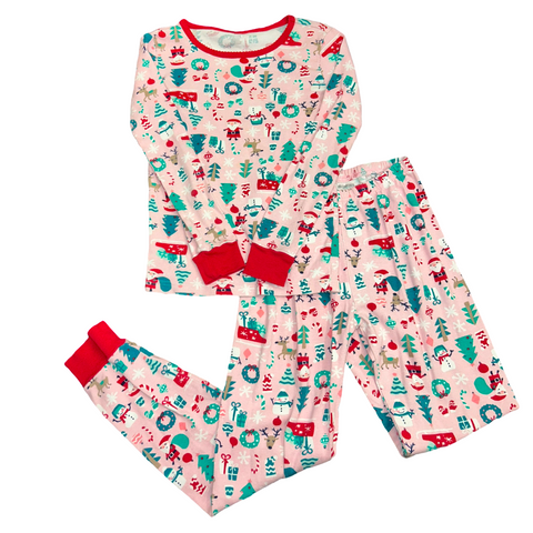 2 Piece holiday pajama set by Gymboree size 8