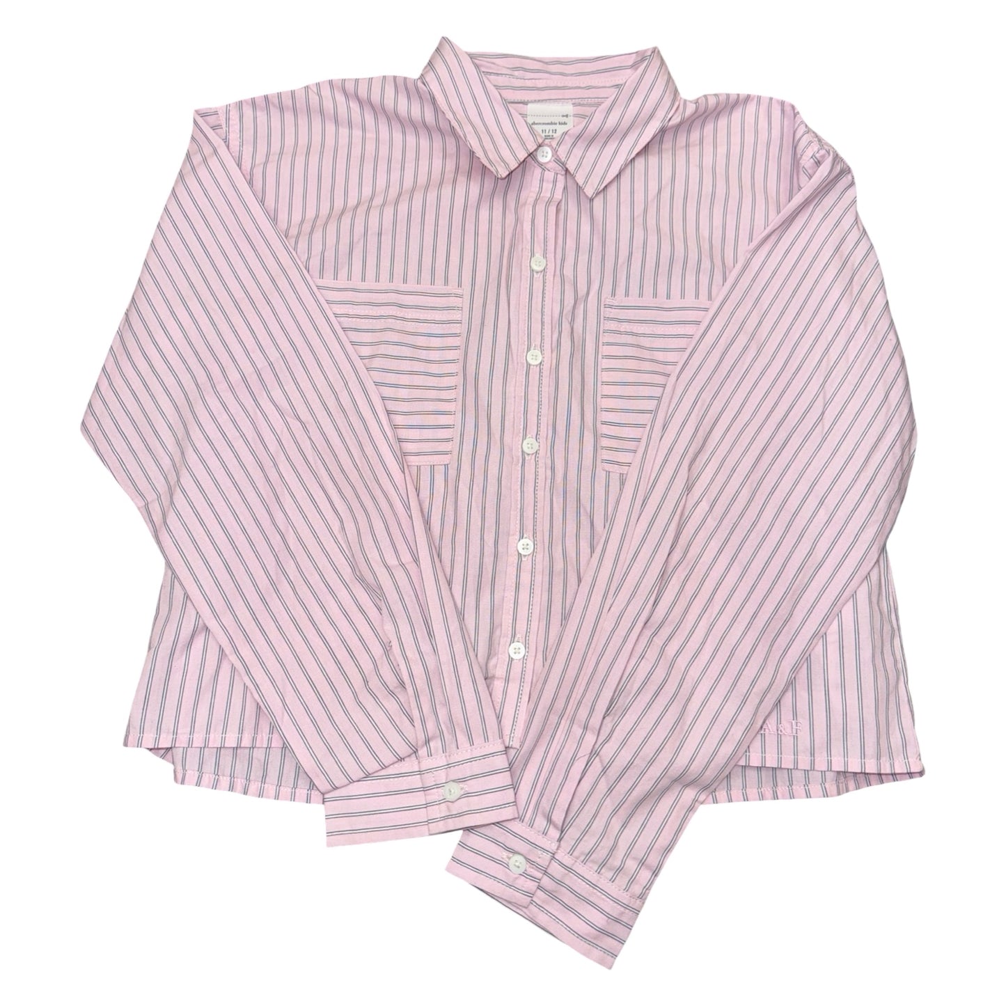 Cropped Button up by Abercrombie Kids size 11-12