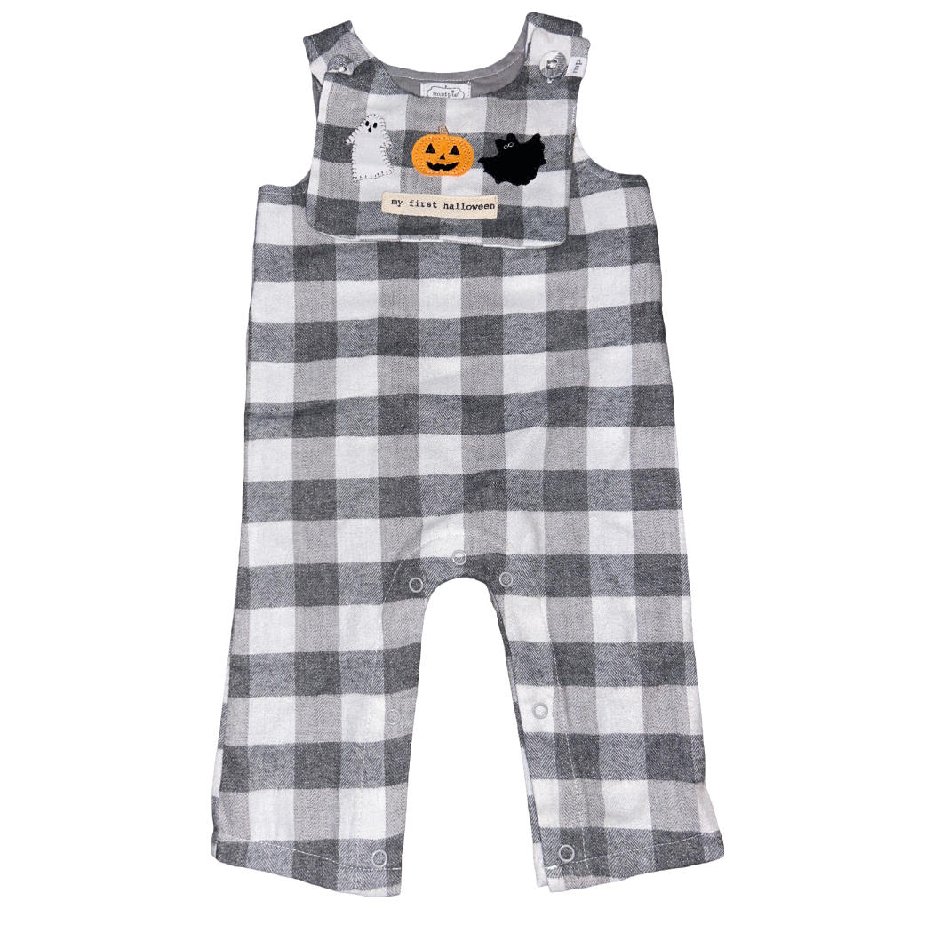 Holiday overalls by Mudpie size 3-6m