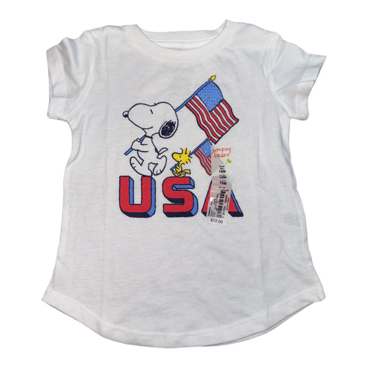 NWT Holiday short sleeve by Jumping Beans size 18m