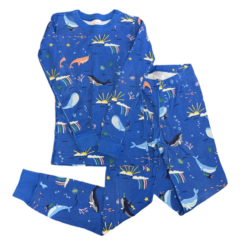 2 Piece pajama set by Hanna Andersson size 6-7