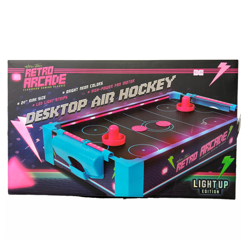 NWT Retro Arcade Desktop Air Hockey