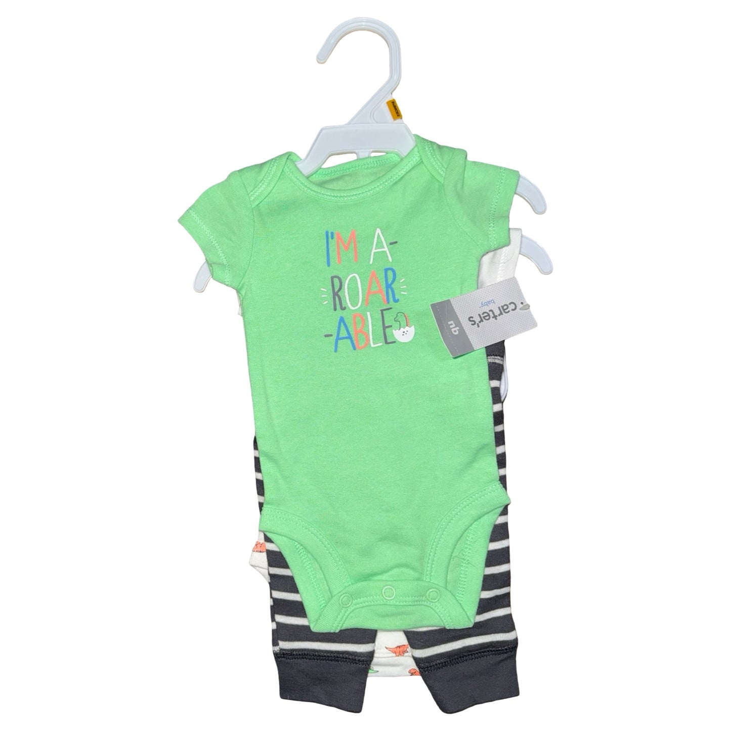 NWT 3 piece set by Carters size NB