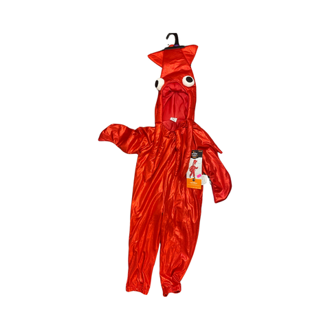 NWT Red Squid costume size 2-3