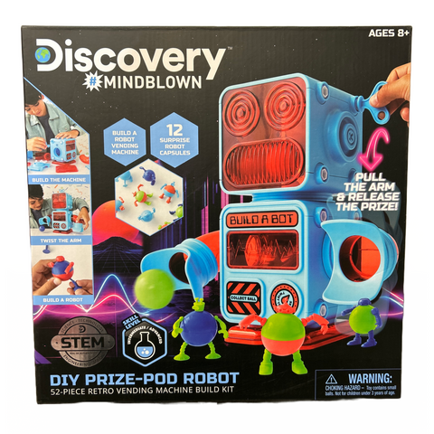 NWT Discovery DIY Prize-Pod Robot