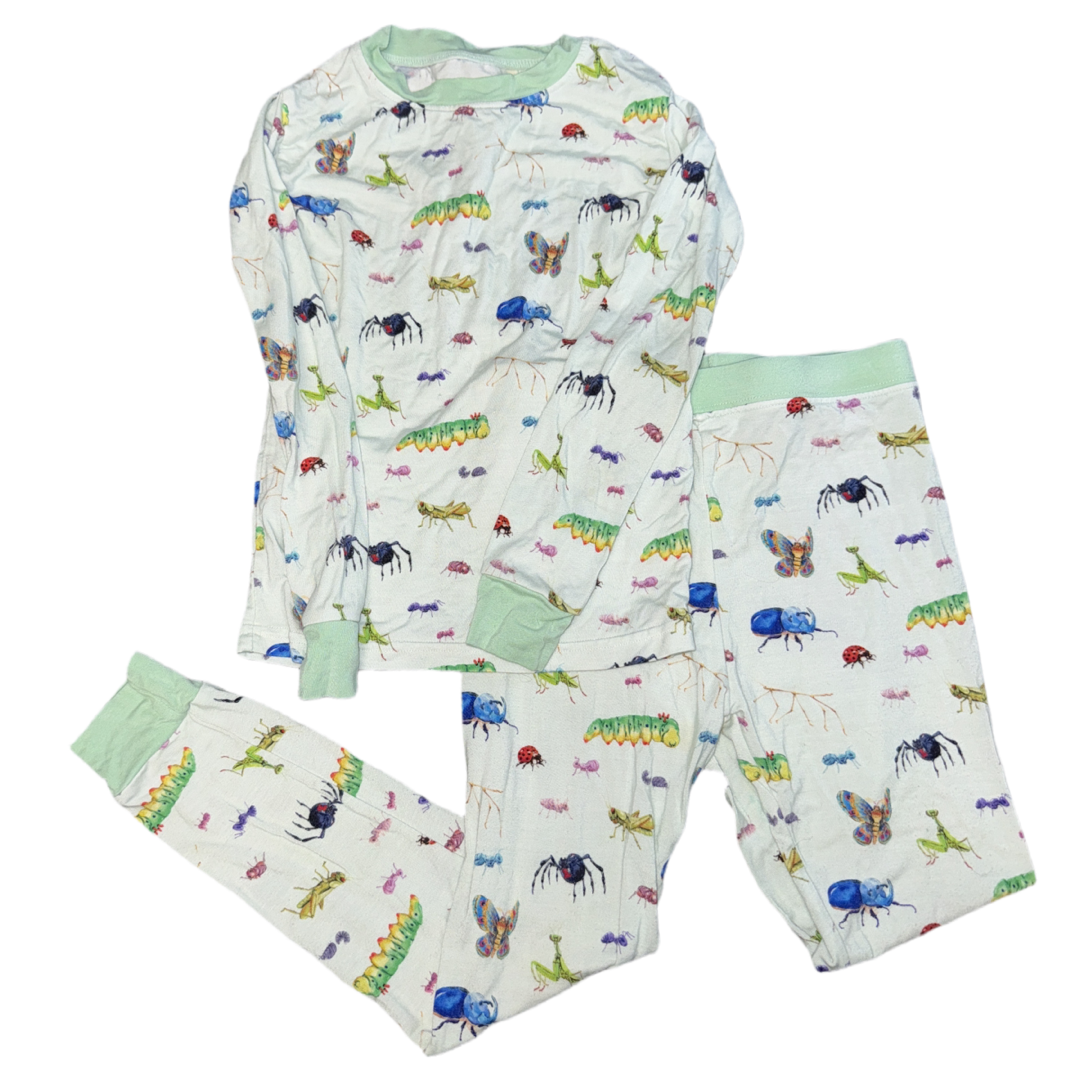 2 Piece pajama set by Little Crowns Capes size 4