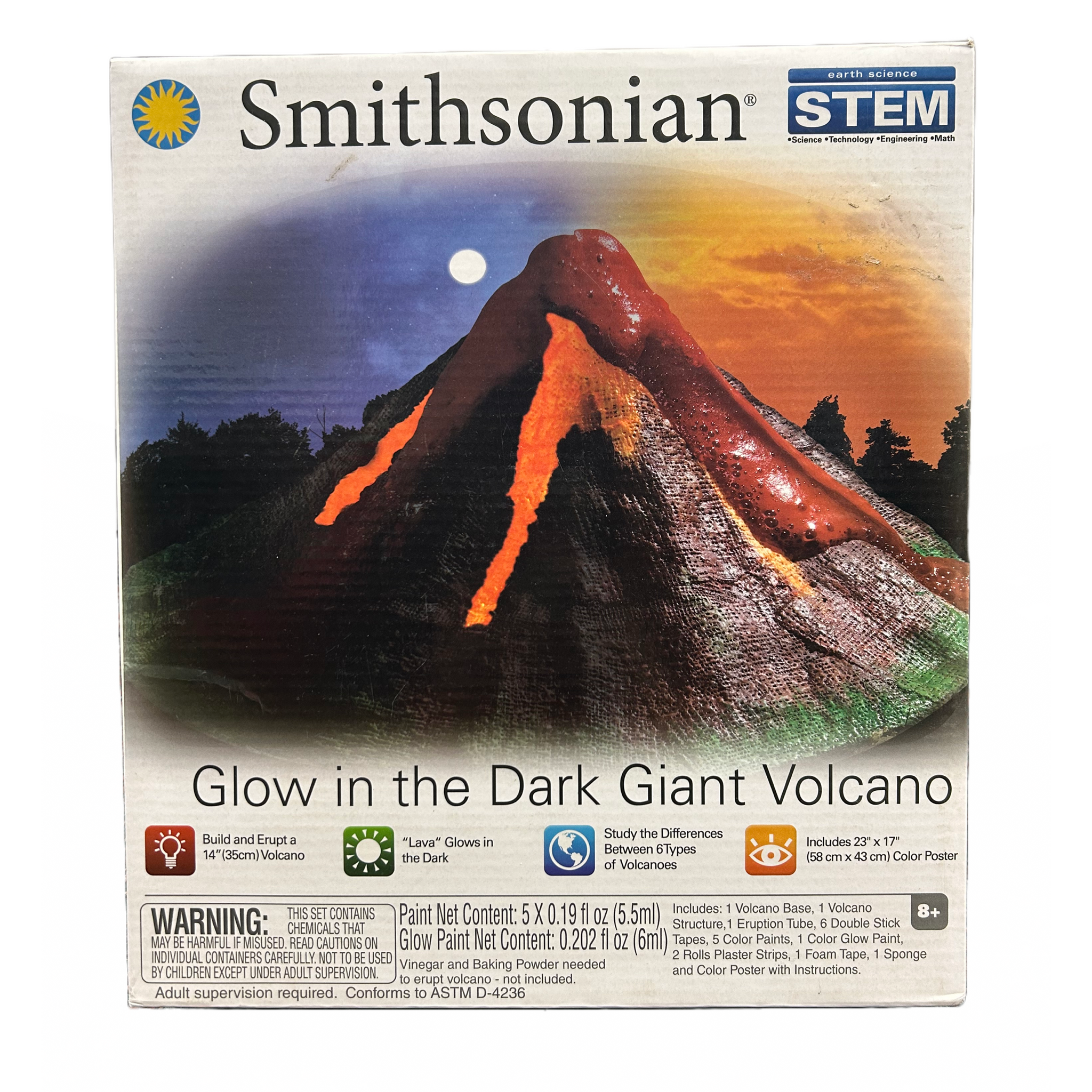 NWT Smithsonian Stem Giant Volcano