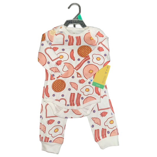 2 piece set by Monica and Andy size 6-9m