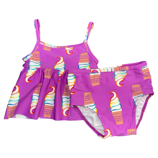 2 Piece bathing suit  by Hanna Andersson size 6-12m