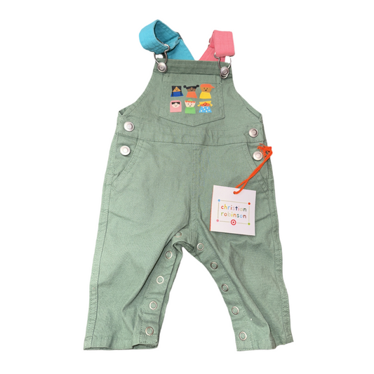 NWT Overalls by Christian Robinson X Target size 3-6m