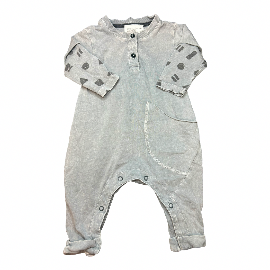 One piece outfit by Kidding Around size 6m