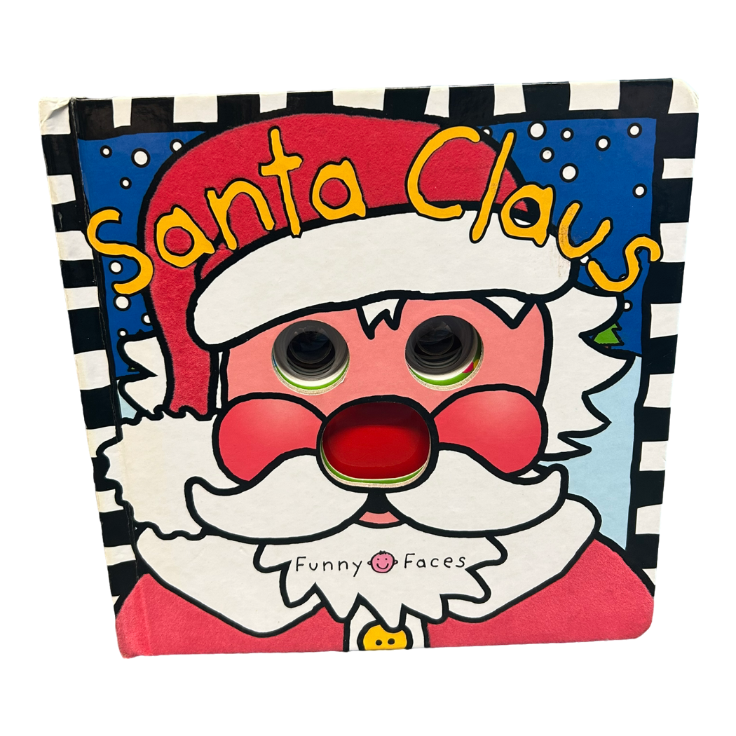 Santa Claus Funny Faces board book