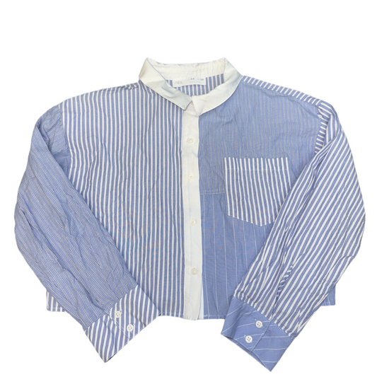 Cropped button up by Zara size 8-9