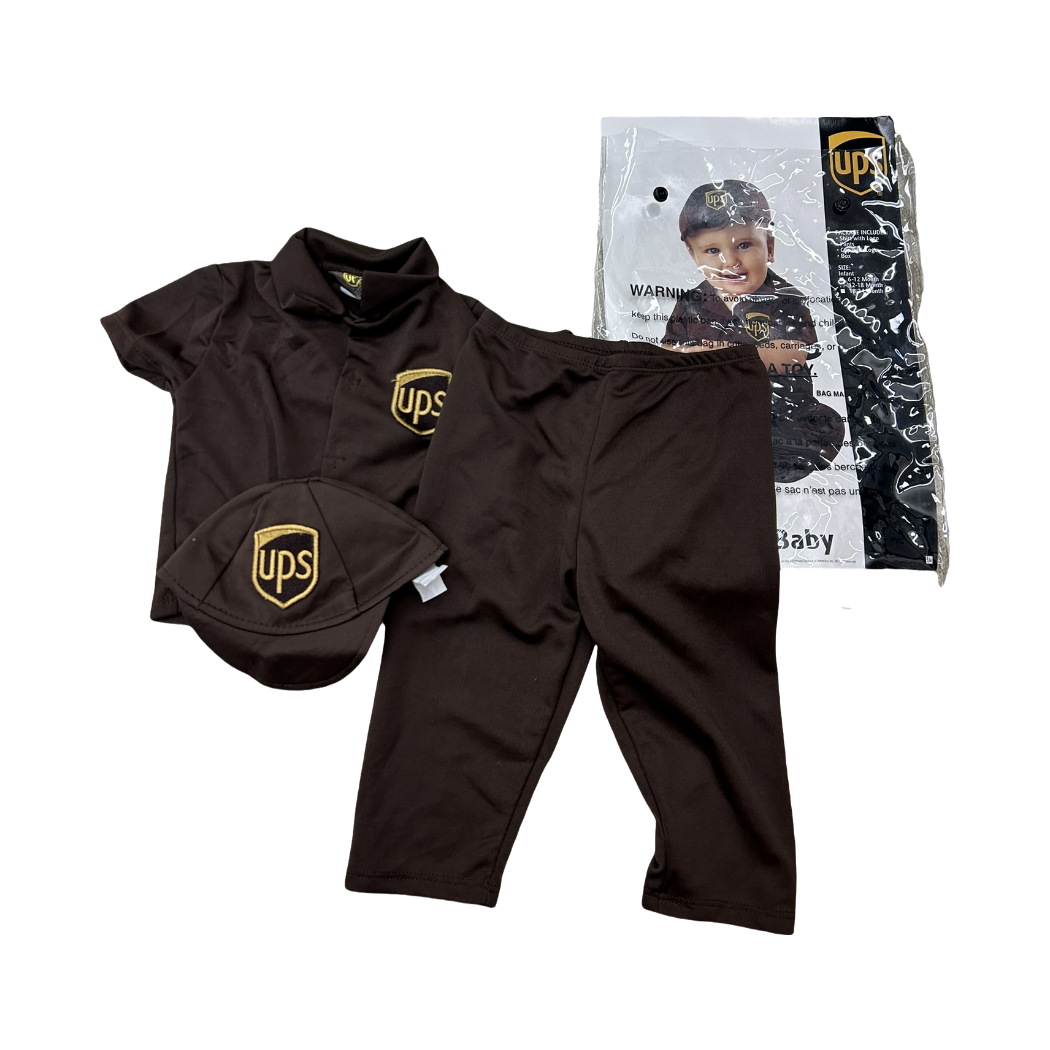 UPS Baby costume size 12-18m