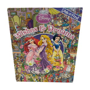 Wishes and Dreams princess Look and Find book