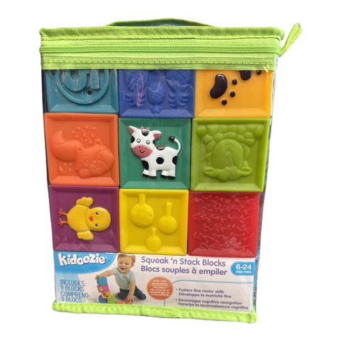 Squeak ‘n Stack Blocks by Kidoozie