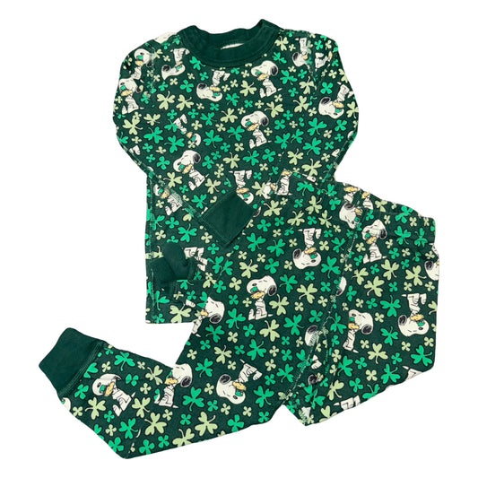 2 Piece holiday pajama set by Hanna Andersson size 3