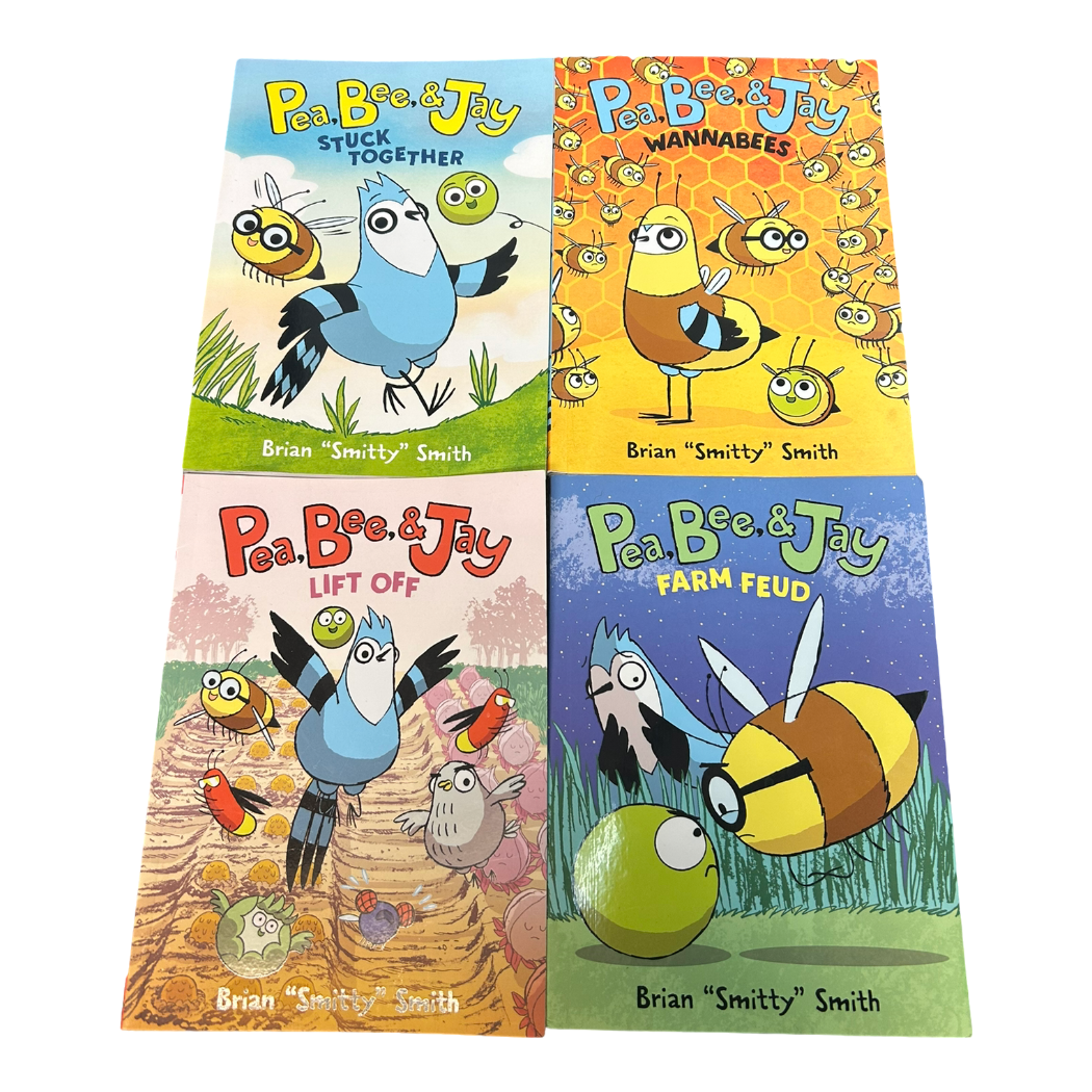 Pea, Bee, and Jay Books 1-4