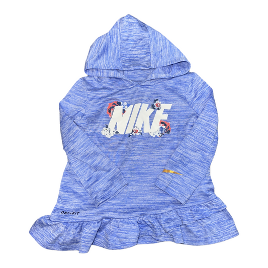 Hooded long sleeve by Nike size 18m