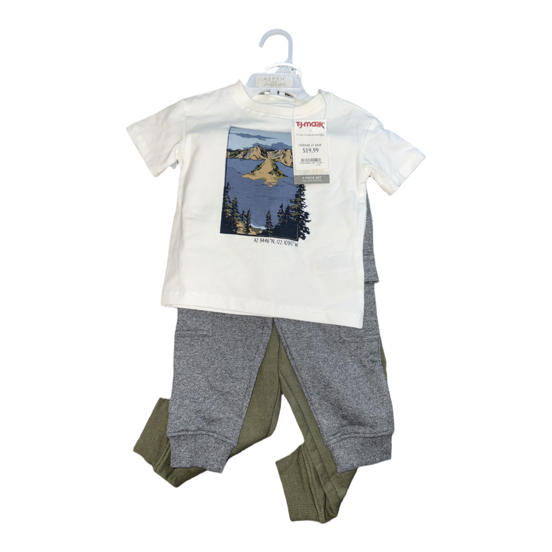 NWT 3 Piece set by Aspen Kids size 18m