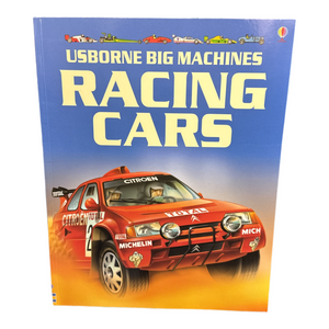 Usborne Racing Cars book